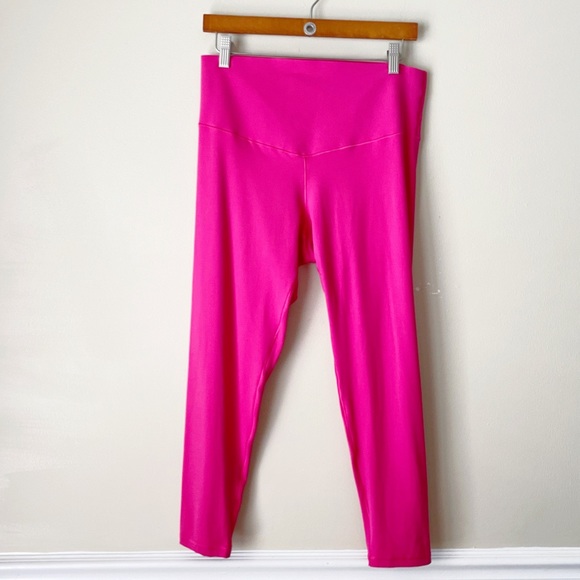 aerie Pants - Offline by Aerie | Real Me Xtra 7/8 Legging Barbie Pink Fitness Athleisure XL